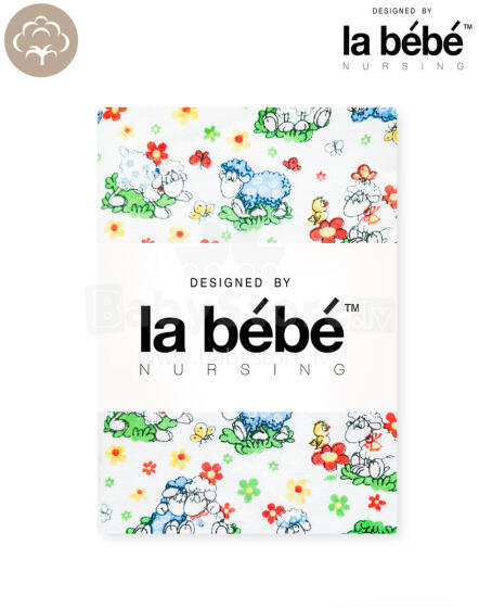 La Bebe™ Flanel Art.86607 Mazuļu dabīgas kokvilnas flanēļa autiņš izm. 90x90 cm
