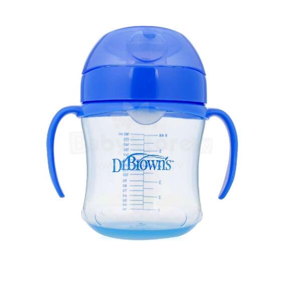 Dr.Browns Soft Spout Blue Art.TC61004-INTL Детский поильник с мягким носиком,180мл