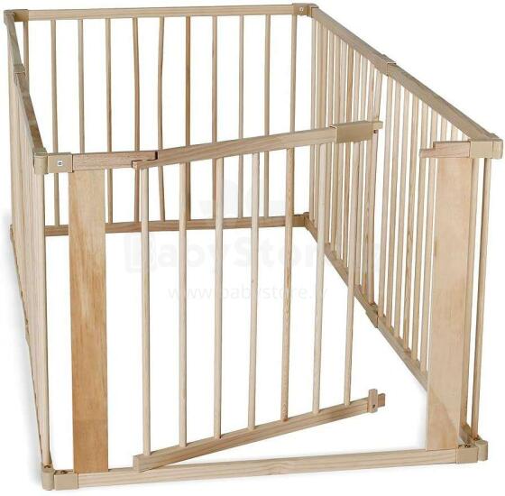 Dibea Wooden Playpen  Art.DP00582 Natural