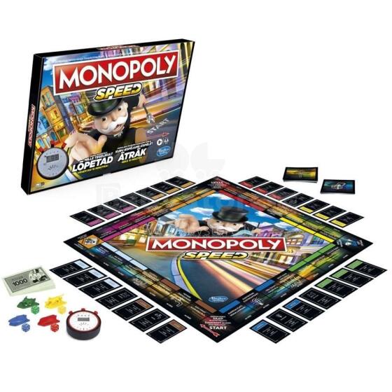 Hasbro Monopoly Art.E7033EL Galda spēle Monopoly LV/EE