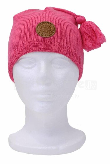 Kuoma Lumiukko Art.9571-37 Pink Зимняя шапка для детей