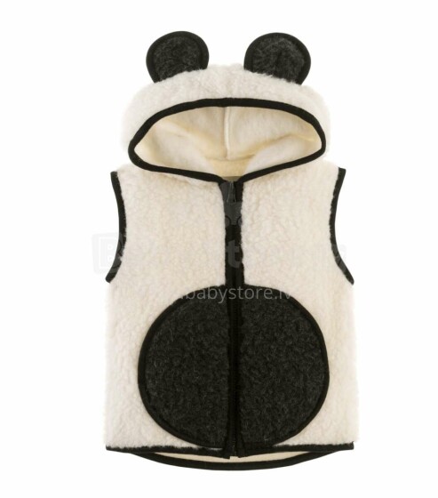 Eco Wool Panda Junior Art.1801 Vaikiškos liemenės iš merino vilnos (XS-XL)