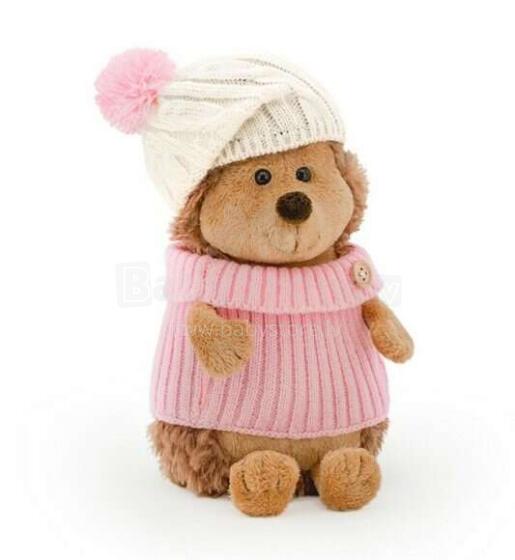 Orange Toys Fluffy the Hedgehog in white/pink hat Art.OS605/15A  Plush toy (15cm)