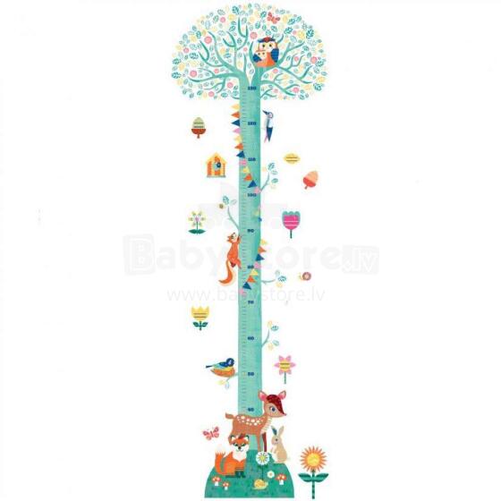 Djeco Blossoming Tree Art.DD04038  Наклейка/ростомер Цветущее дерево