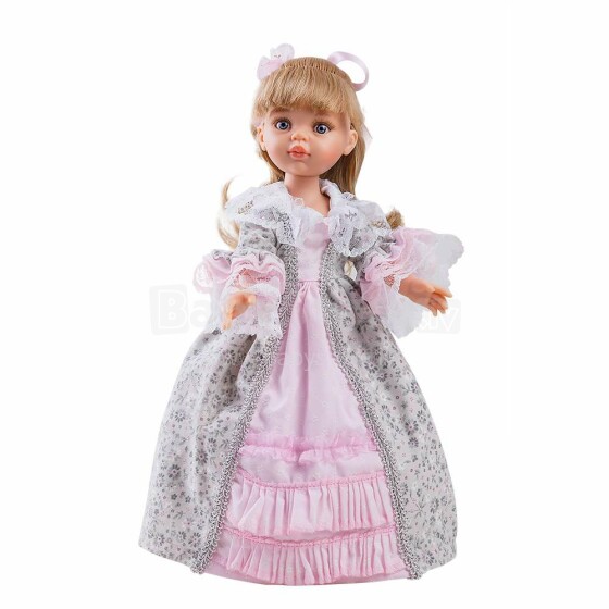 Paola Reina Carla Art.04550   Модная виниловая кукла с шёлковыми волосами и ванильным ароматом, ручная работа