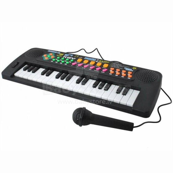 TLC Baby Musical Keyboard Art.MS6101 Elektriskais sintezators ar mikrofonu un lādētāju
