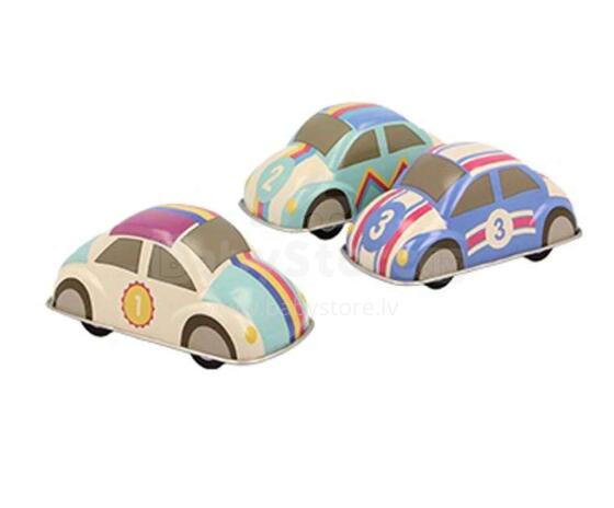 Kids Krafts Majigg Pull Back Tin Car Art.WD219 Детская машинка