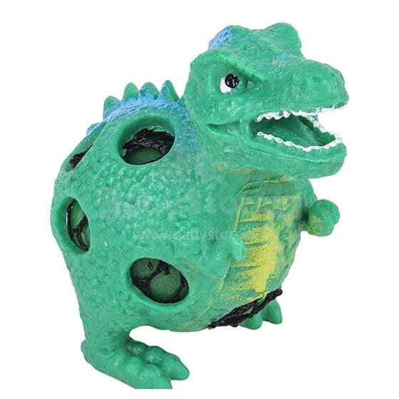 Kids Krafts  Squeezy Mesh Dinosaurs Art.NV356 Mīkstā antistresa  rotaļlieta Dinozaurs
