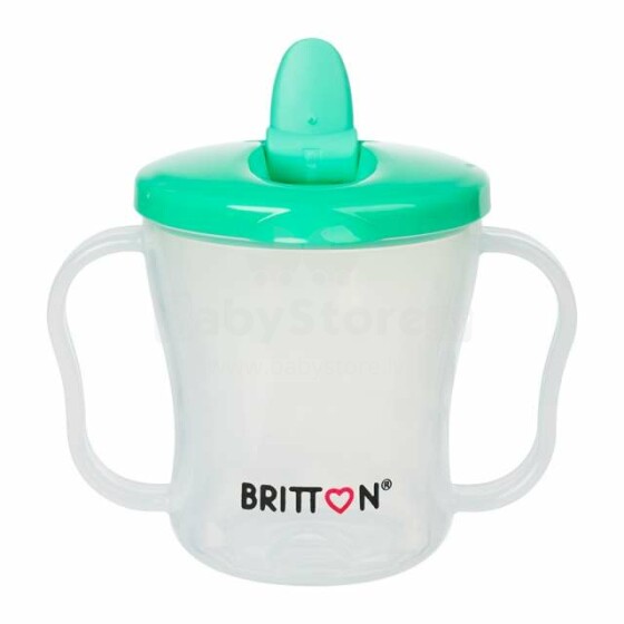 „Britton“ pirmoji taurė Art. B1521 „Green First“ puodelis su snapeliu, 200 ml