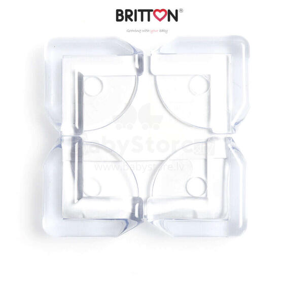 Britton Soft Corner Guards Art.B1810 накладки на углы, прозрачные (4 шт)