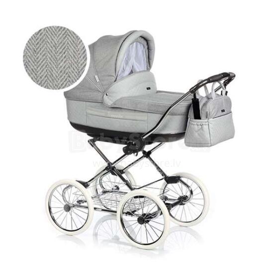 Roan (Роан) Marita Prestige Сol.P-195  Экокожа Качественная Комбинированная детская коляска с классической амортизацией