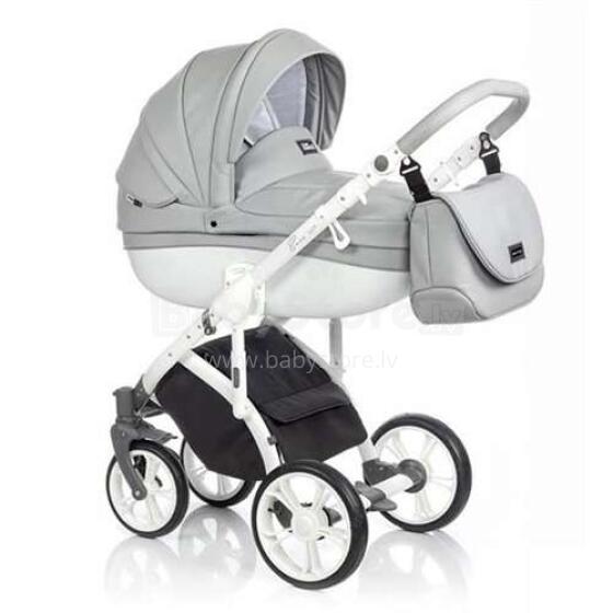 Roan (Роан) Bass Soft  Eco Leather Collection Art.89438 Dove White  Universālie rati 2in1