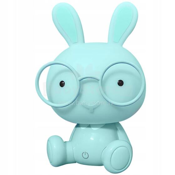 Kids Severno Art.89526 Blue Детский ночник Зайчик