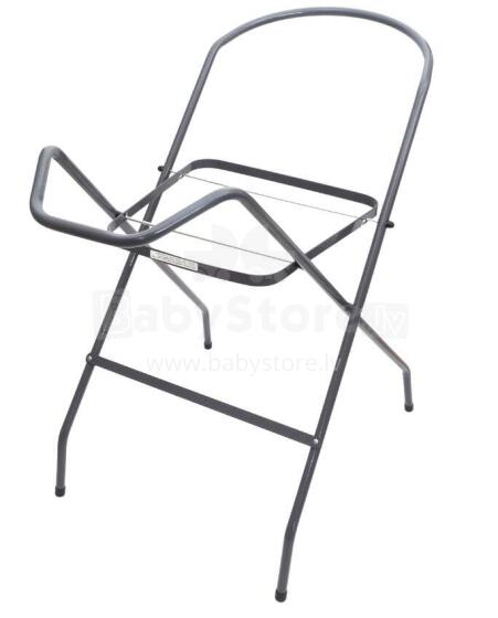 TegaBaby Складная, металлическая подставка для ванны DM-018 LUX 102 cm graphite (Штатив для ванночек 102 см)
