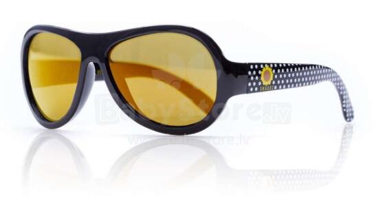 Shadez Designer Polka Sunflower Black Junior Art.SHZ49 Bērnu saulesbrilles, 3-7 gadi