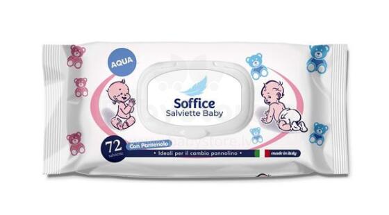 Baby Aqua Wipes Art.89928 Baby wet wipes, 72 pcs.