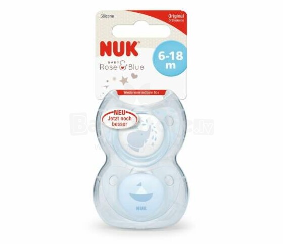 Nuk Rose Art.SU77 Orthodontic Soother