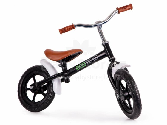 Eco Toys Balance Bike Art.N2004 Black Bērnu skrējritenis ar metālisko rāmi