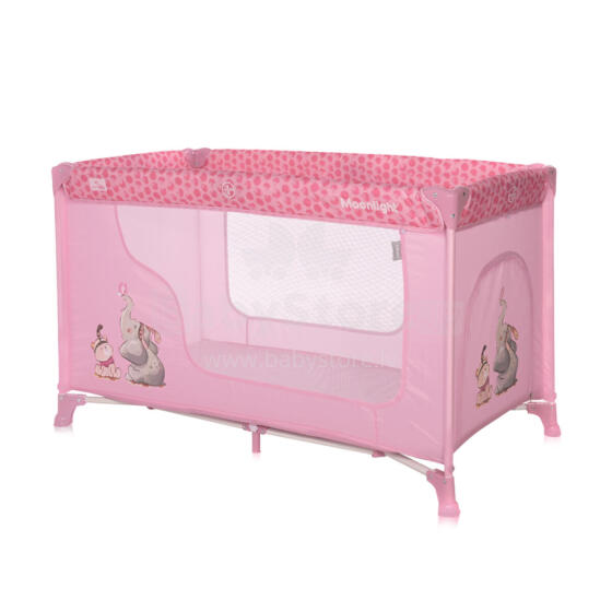 Lorelli Moonlight Art.10080392363 Pink  Манеж-кровать для путешествий