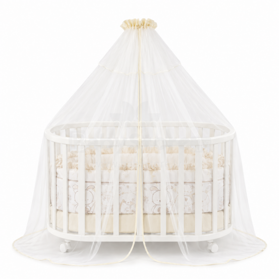 Lorelli Canopy Art.20051170003 Beige Luxurious universal canopy for a baby crib