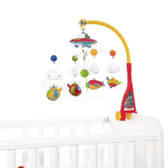 Lorelli Musical Toy Sky  Art.10310270000 Muzikālais karuselis ar plastmasas mantiņām