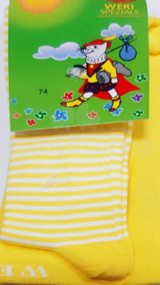 Weri Spezials Art.91270 kids cotton tights 56-160 sizes