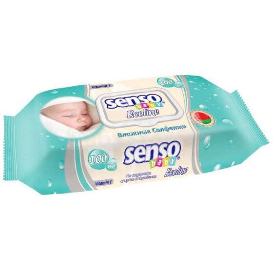 Senso baby ecoline wet wipes 100pcs