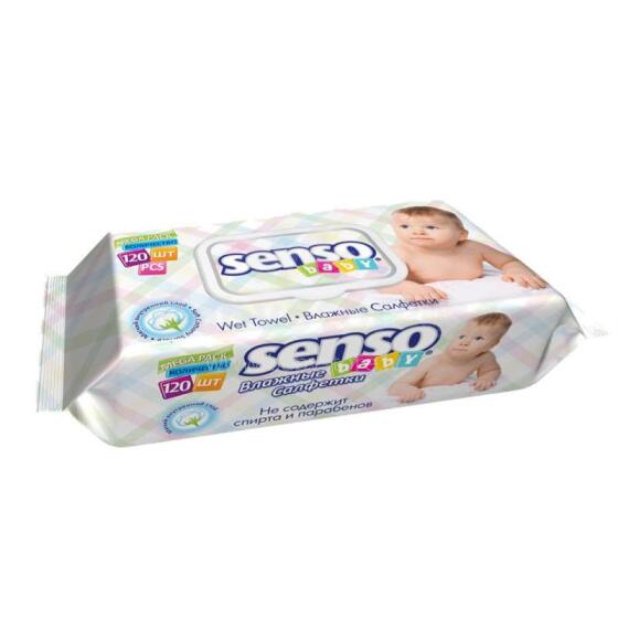Senso Baby Art.91362  mitrās salvetes , 120 gab.