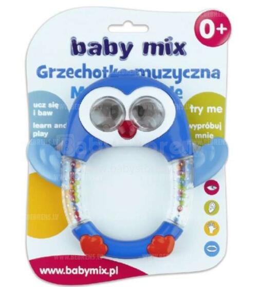 PINGVĪNS BabyMix 0693  Музыкальная развивающая погремушка