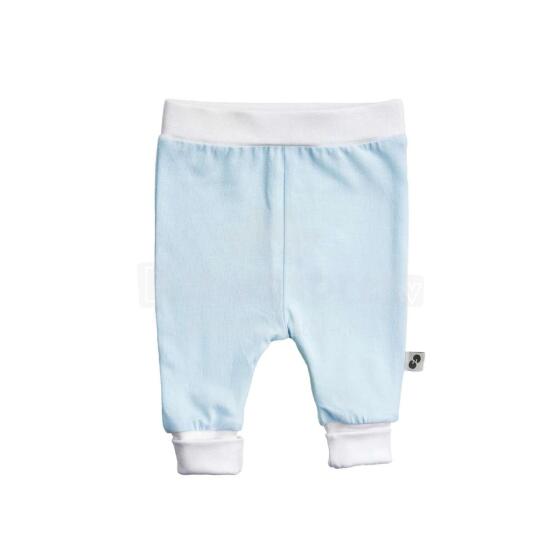 NordBaby Pants  Art.91783 Pastel Blue Bikses ar platu jostu