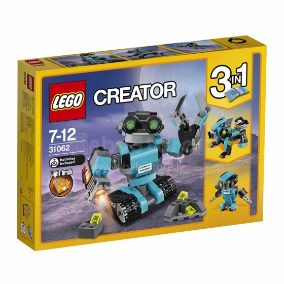 „Lego Creator Art.31062“ konstruktorius
