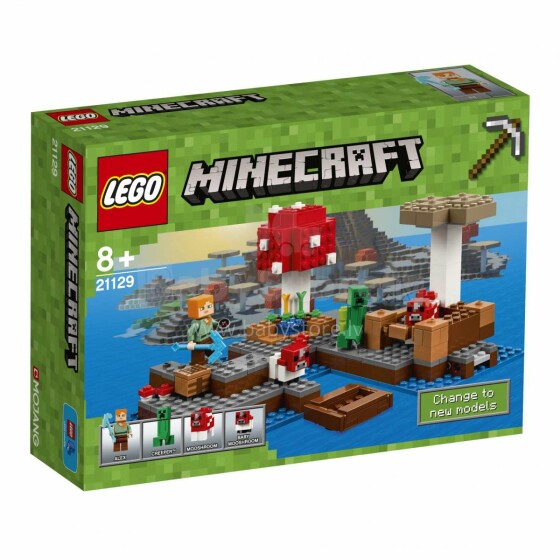 LEGO  Minecraft Art.21129  Sēņu sala