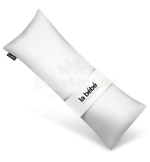 La Bebe™ Easy Maternity Pillow 135x40 Art.91914 Daudzfunkcionāls gulēšanas atbalsta spilvens ar sintepona (bumbiņsintepons) pildījums (īpaši mīksts un kluss) 135 x 40 cm