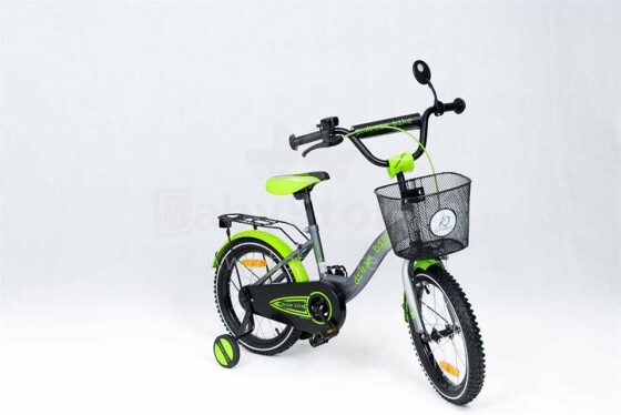 Elgrom Tomabike Platinum Art.92110 Silver Green  Детский велосипед