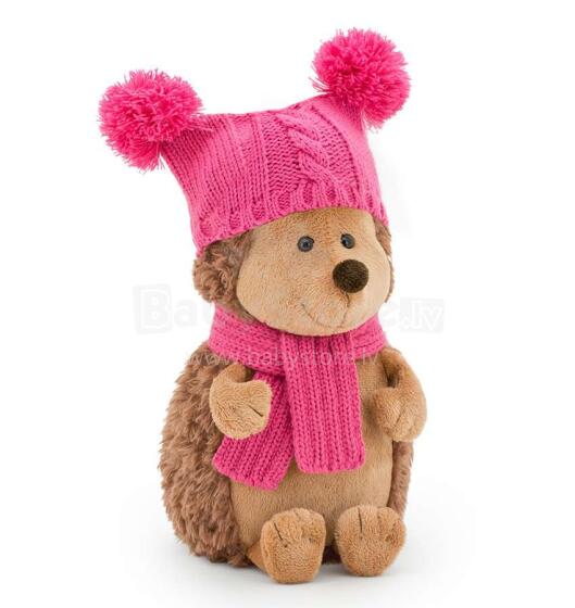 Orange Toys Fluffy the Hedgehog in double-pompon hat Art.OS607/15 Мягкая игрушка Ежик Колюнчик в шапке c пумпонами (15см)