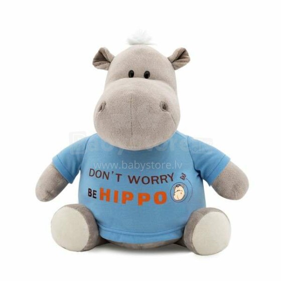 Orange Toys Po the Hippo: Be Hippo 15 Art.MS6207/15  Мягкая игрушка Бегемот в футболке (15см)