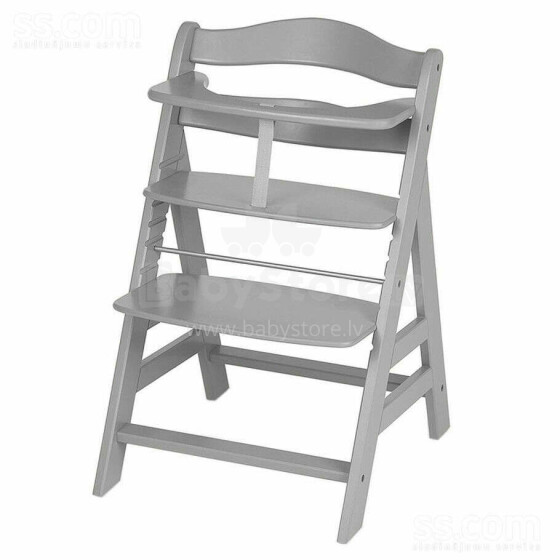 Fillikid Art.1221-07 Grey Деревянный стульчик для кормления