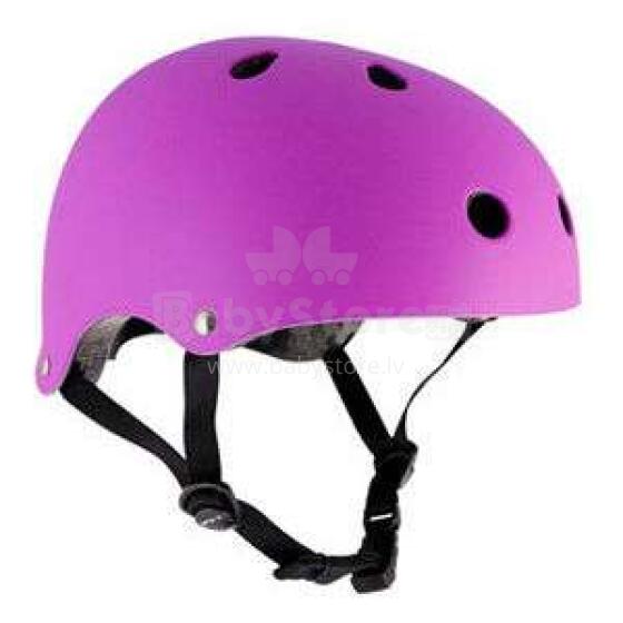 Slamm Purple Art.H159 Sertificēta, regulējama ķivere bērniem