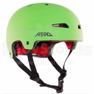 Rekd Elite Green Black  Art.R159 Сертифицированный, регулируемый шлем для детей
