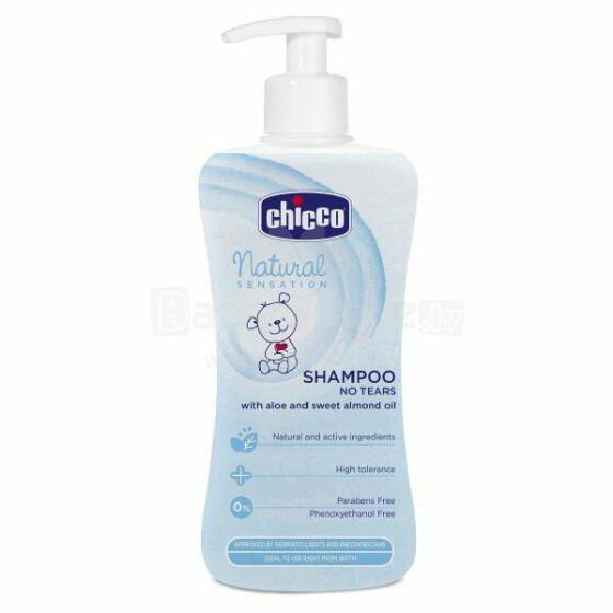 Chicco Natural Sensation Art.07463.10 šampūnas, 300 ml