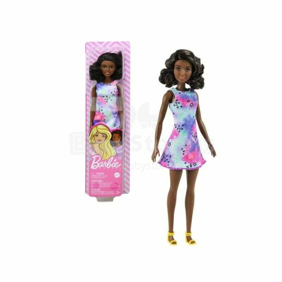 Mattel Barbie Fashion Floral Dress Art.GBK92 lėlė Barbė