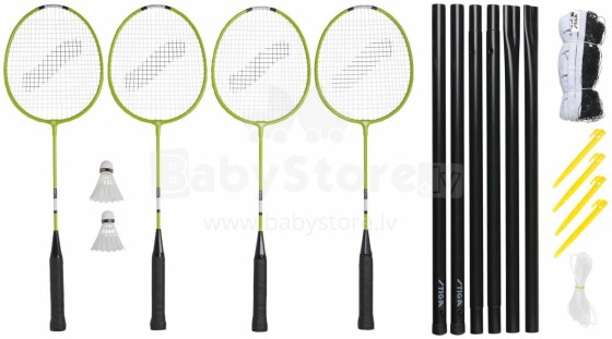 Stiga Weekend WS Lime Green Art.78-1071-14 badminton set