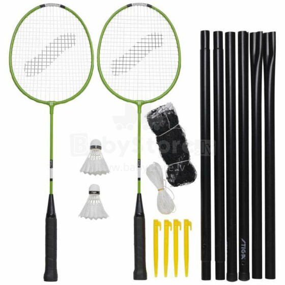 Stiga Garden GS Green Art.78-1071-12 badminton set