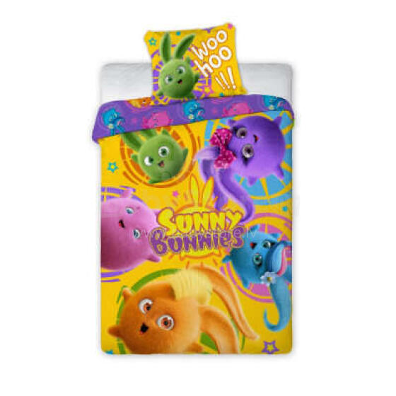 Faro Tekstylia Disney Bedding Art.006 Kokvilnas gūltas veļas komplekts 160x200/70x80 cm