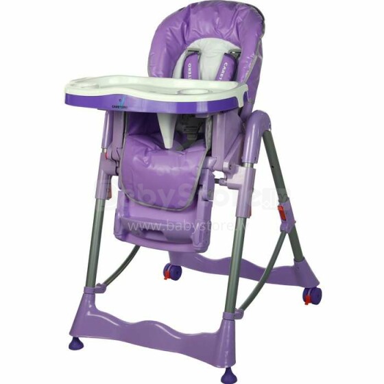 Caretero Magnus Col.Purple Bērnu barošanas krēsliņš