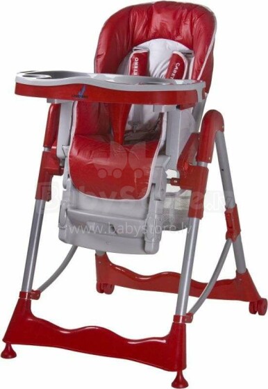 Caretero Magnus Col.Red Bērnu barošanas krēsliņš