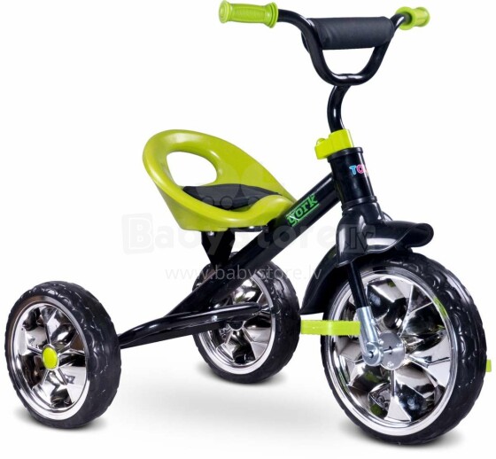 Caretero Toyz Tricycle York Col.Green Детский трёхколёсный велосипед