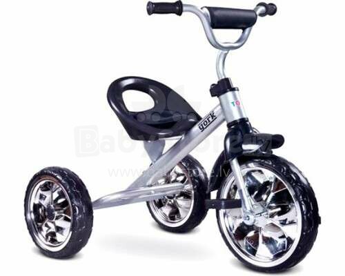 Caretero Toyz Tricycle York Col.Grey Детский трёхколёсный велосипед