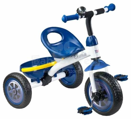 Caretero Toyz Tricycle Charlie Col.Blue  Детский трёхколёсный велосипед