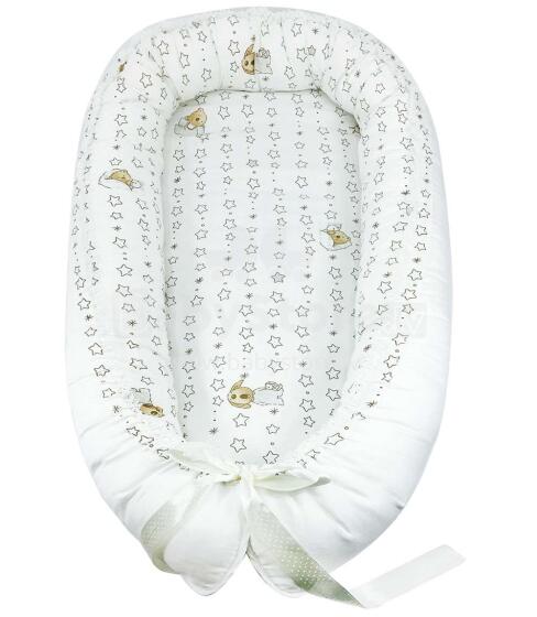 La Bebe™ Babynest Art.93326 Bears Ligzdiņa - kokons jaundzimušajiem